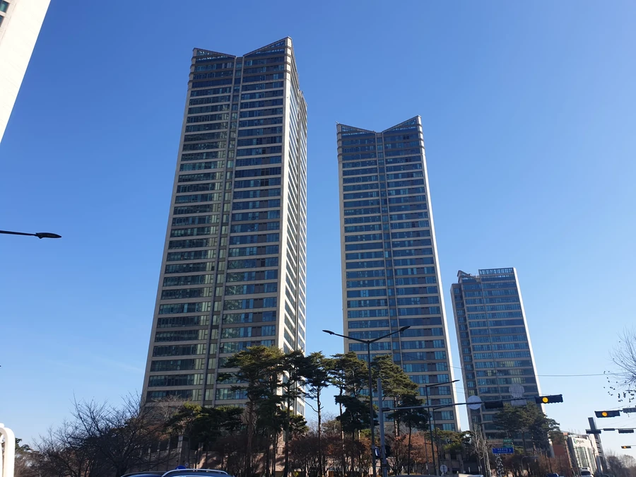이도하수구클린업 배관청소 대상이 되는 공동주택 단지 외관