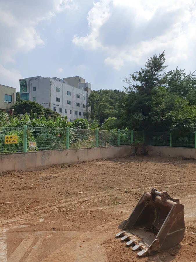 태풍피해목제거 작업 - 현장 긴급 정리