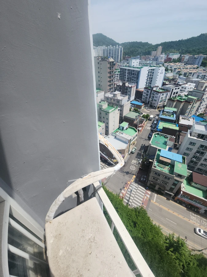 외벽보수 (로프공외벽코킹, 에어컨배관테이핑, 외벽대리석)