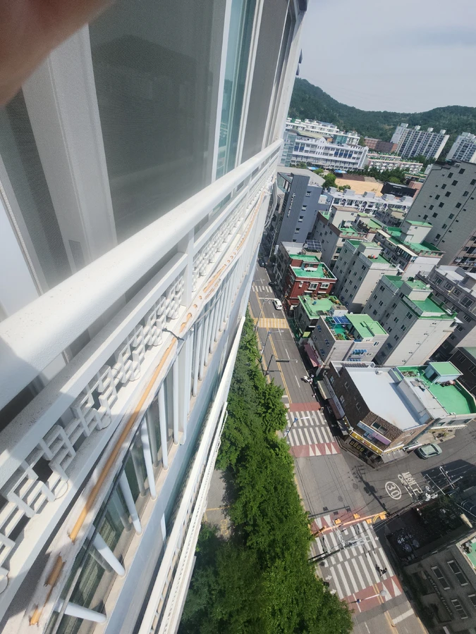 외벽보수 (로프공외벽코킹, 에어컨배관테이핑, 외벽대리석)