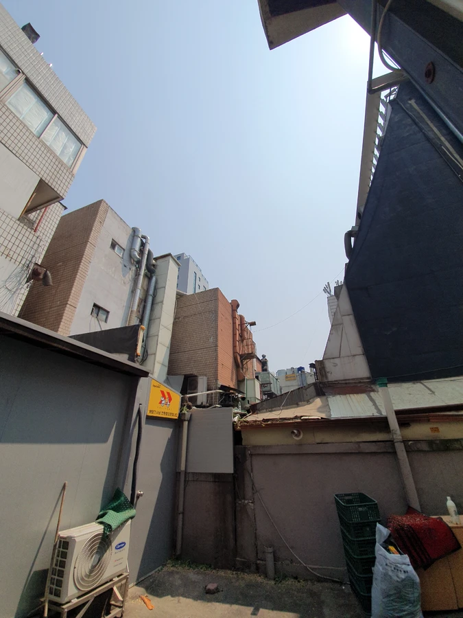 장마 피해 정리 현장