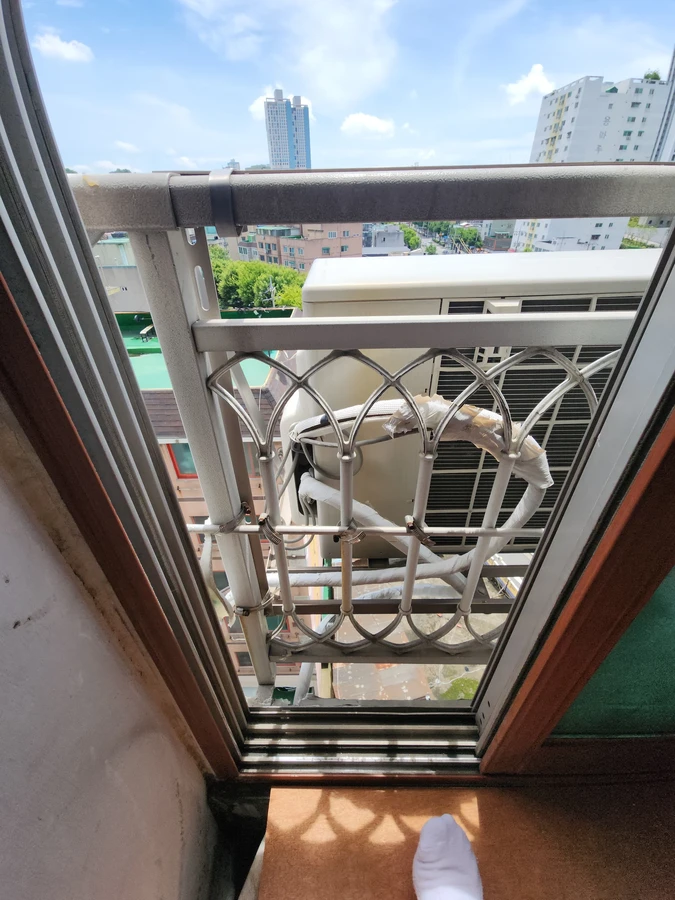 외벽보수 (로프공외벽코킹, 에어컨배관테이핑, 외벽대리석)