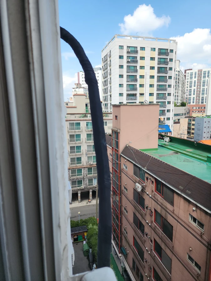 외벽보수 (로프공외벽코킹, 에어컨배관테이핑, 외벽대리석)