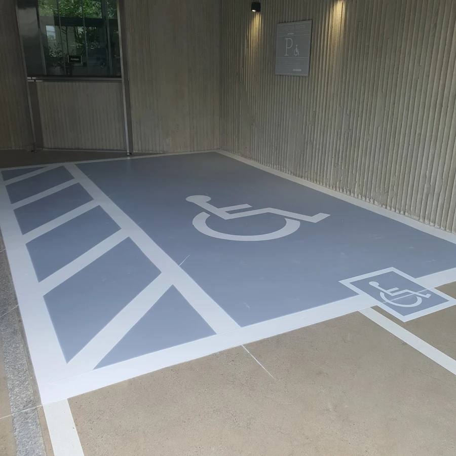 주차라인도색 (융착, 상온, 주차장, 주차리프트)
