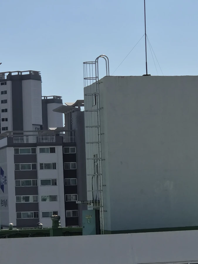 안전수직사다리설치