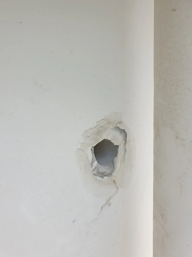 에어컨구멍 복원 (앞구멍복원이나, 뒷구멍복원 )