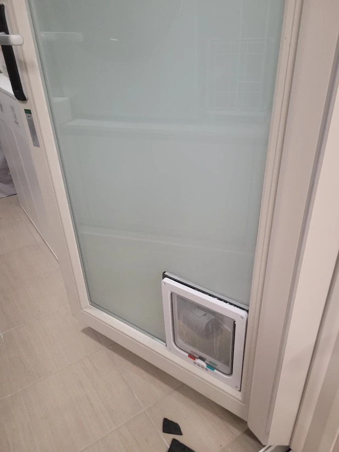 펫도어설치