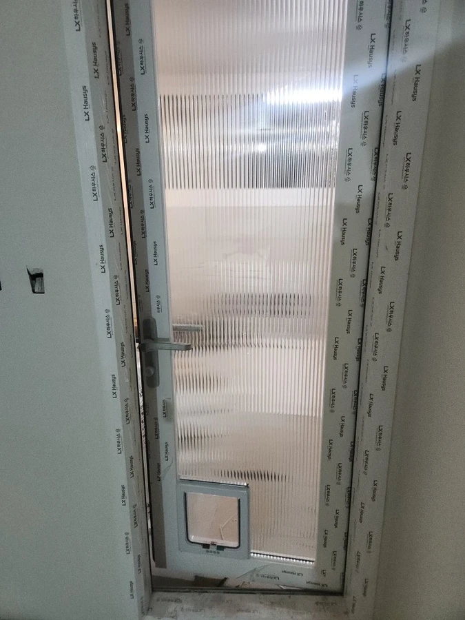 펫도어설치