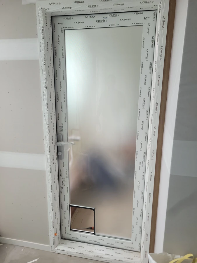 펫도어설치