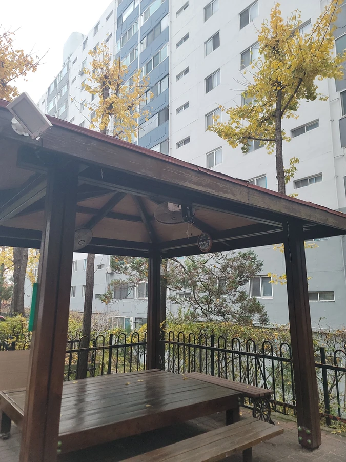 파고라지붕수리