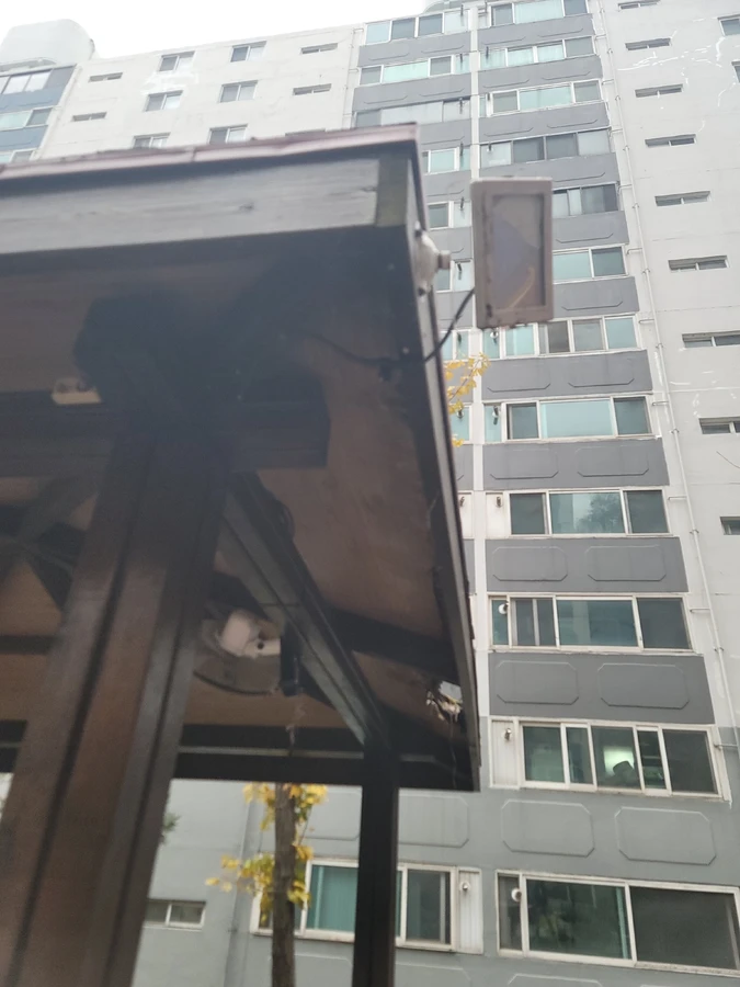 파고라지붕수리