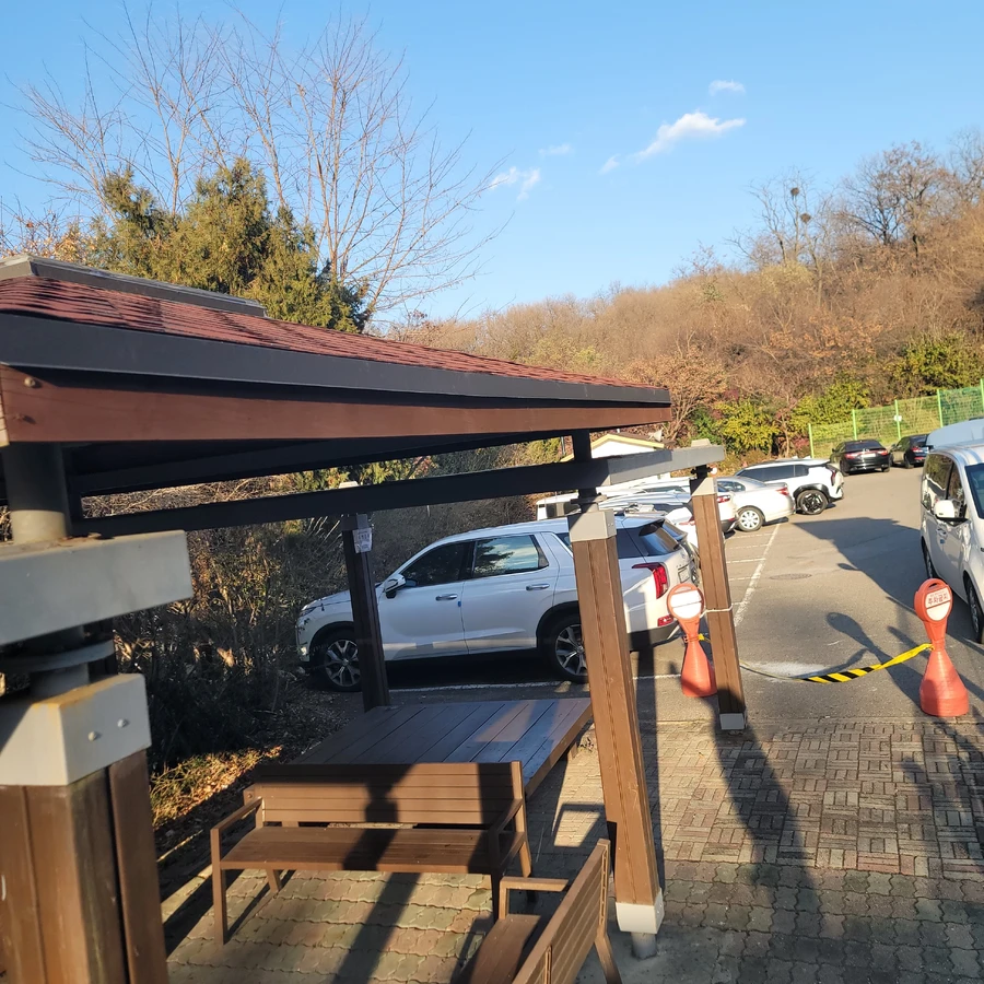 파고라지붕수리