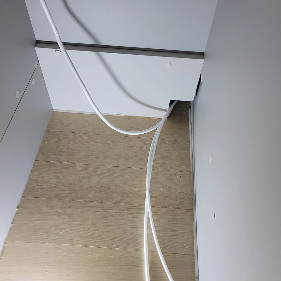 로봇청소기 직배수설치