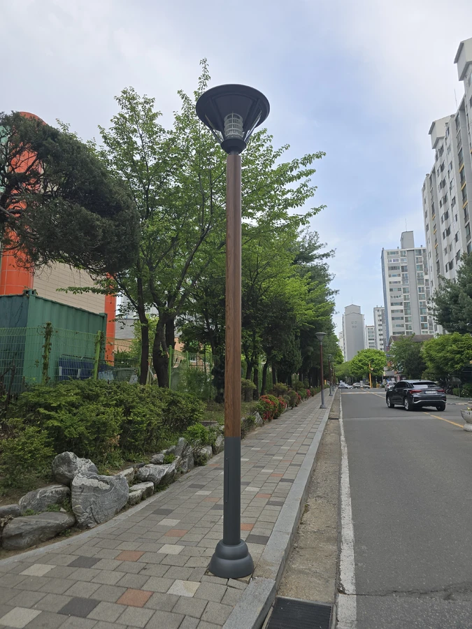 가로등시공
