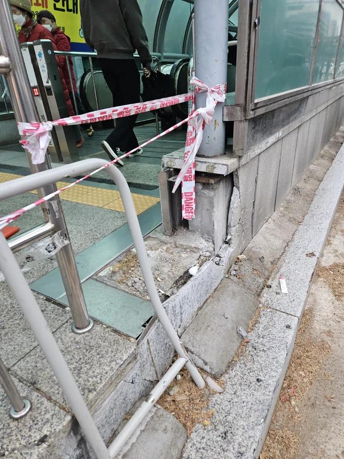 대리석 계단 하자보수