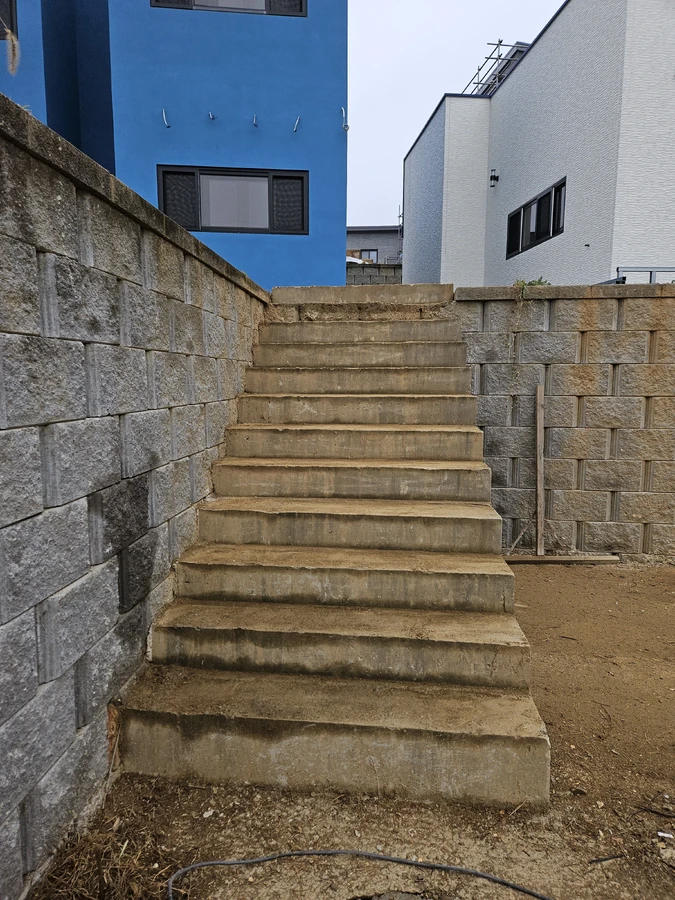 대리석 계단 하자보수
