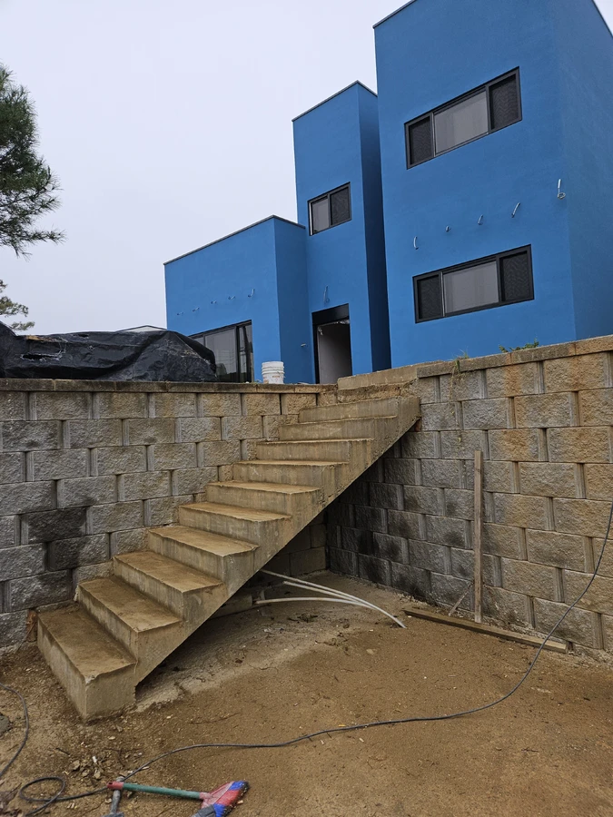 대리석 계단 하자보수