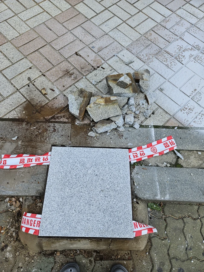 대리석 계단 하자보수