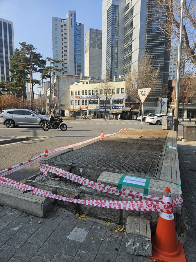 대리석 계단 하자보수