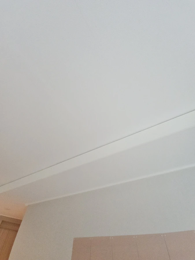 인테리어 간접조명 시공 전 — 힐스테이트신촌 / 거실 다운라이트 / 인테리어조명