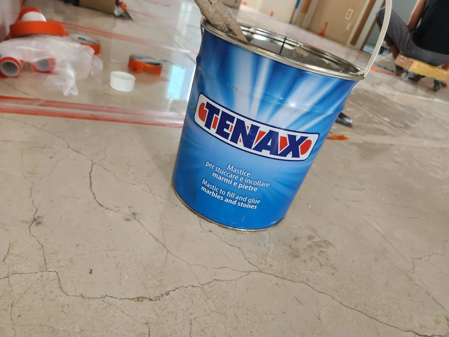 거실대리석광택