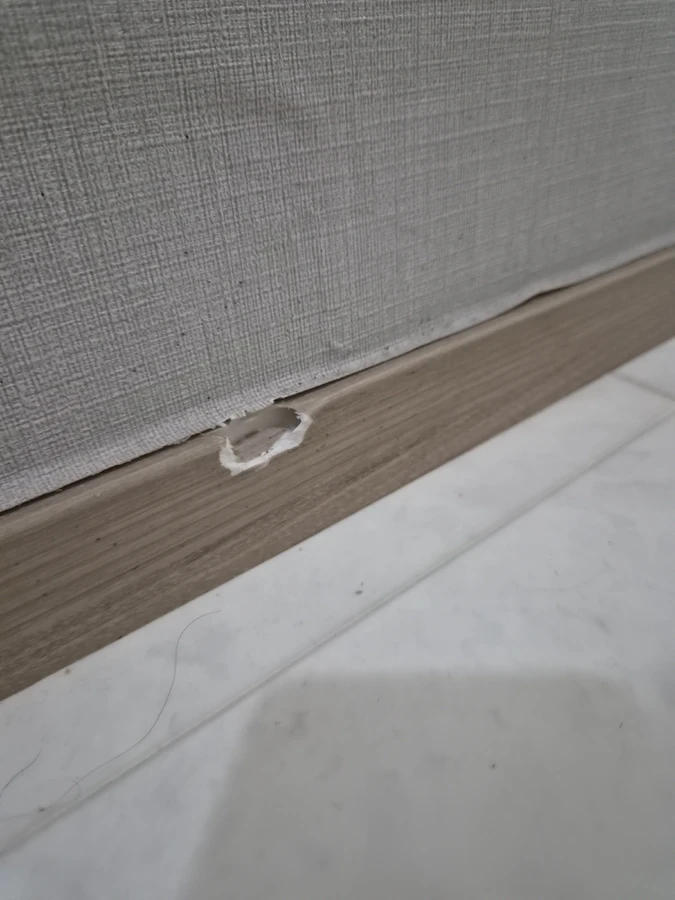 걸레받이교체