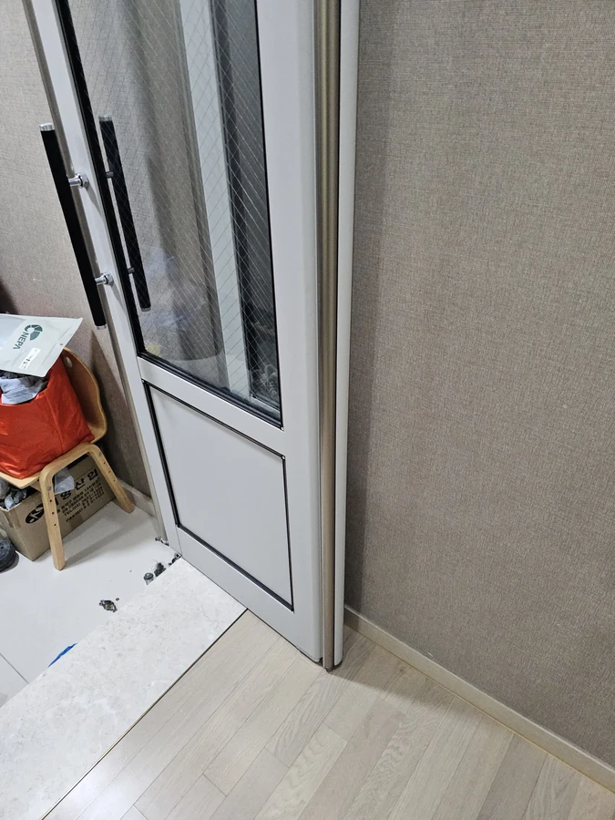 폴딩도어수리
