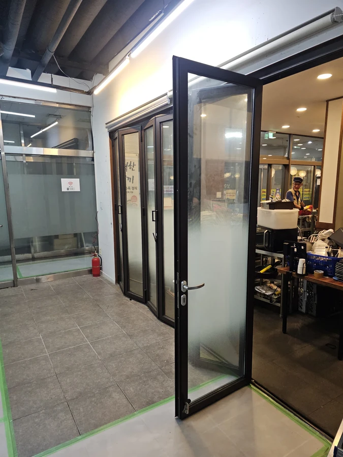 폴딩도어수리