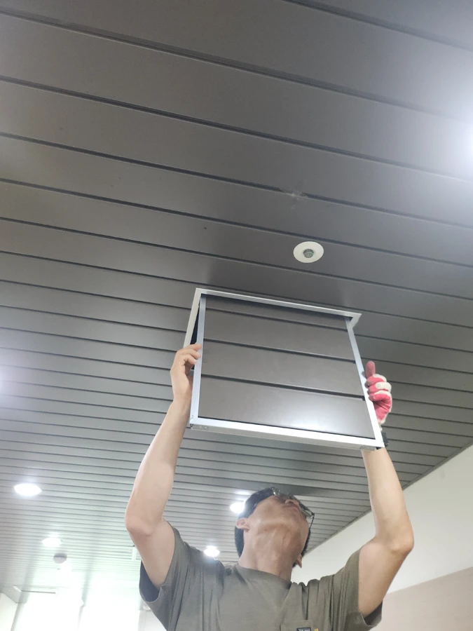 아파트 욕실 천장 시공