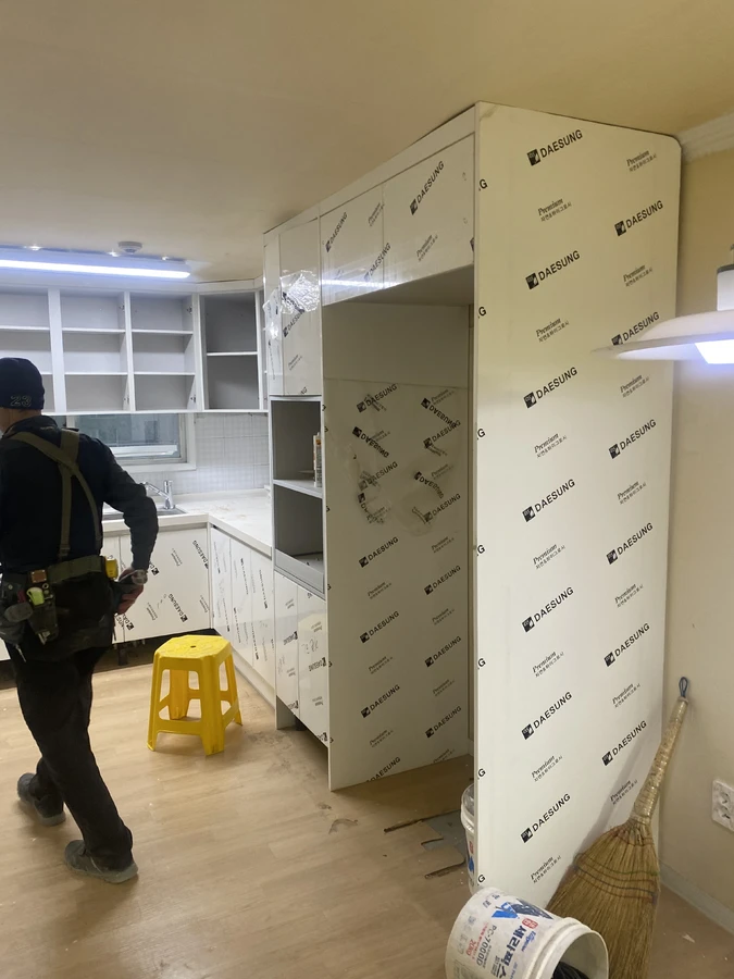 싱크대교체