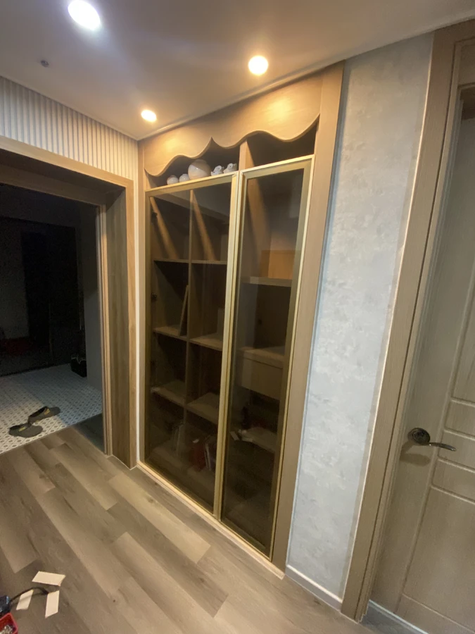 수납장문설치