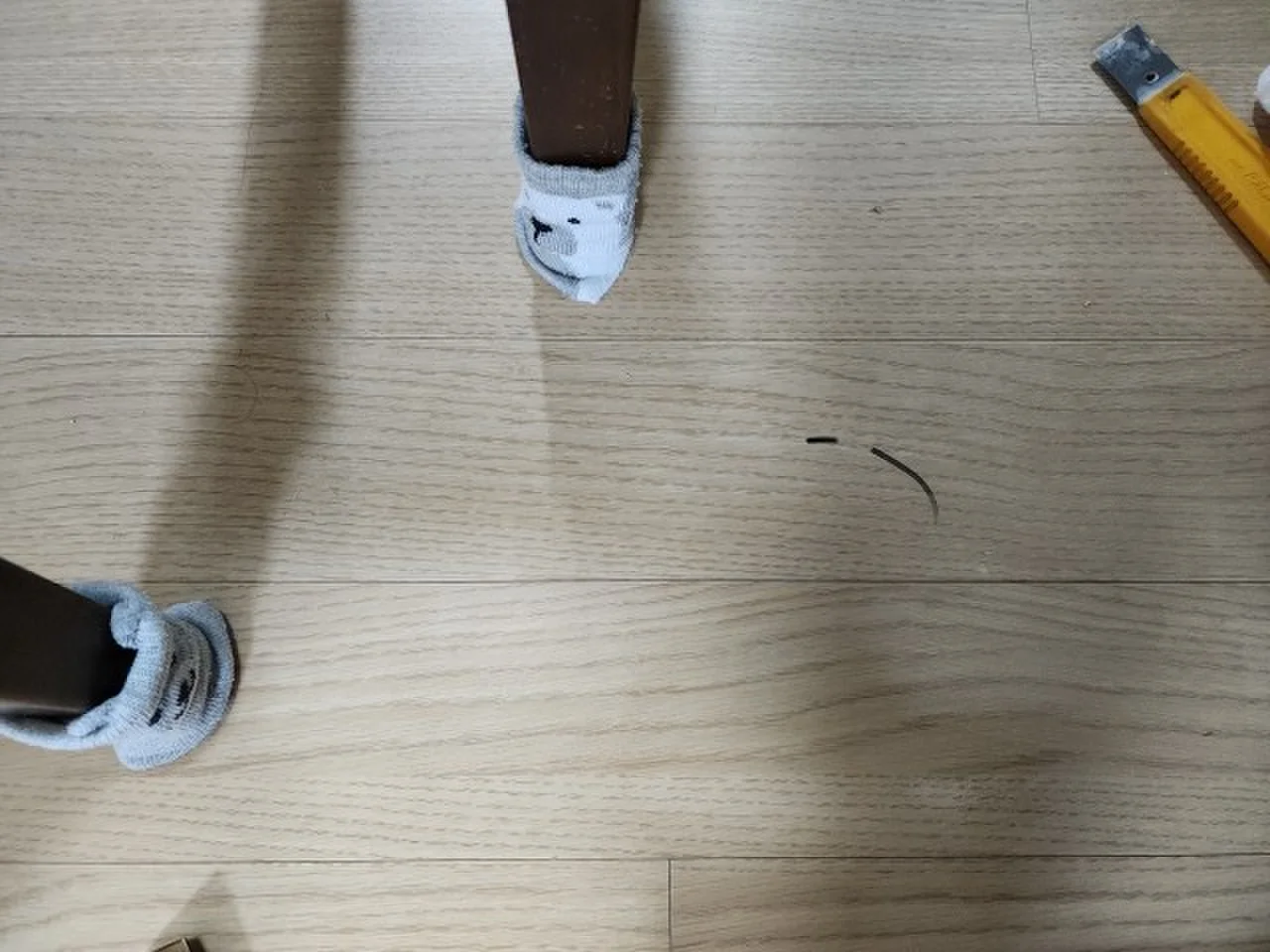 일산 강마루 찍힘 자국, 교체 없이 원목 그대로 복원한 날 시공 사진 2 - 집사고 전국 생활 설치·수리