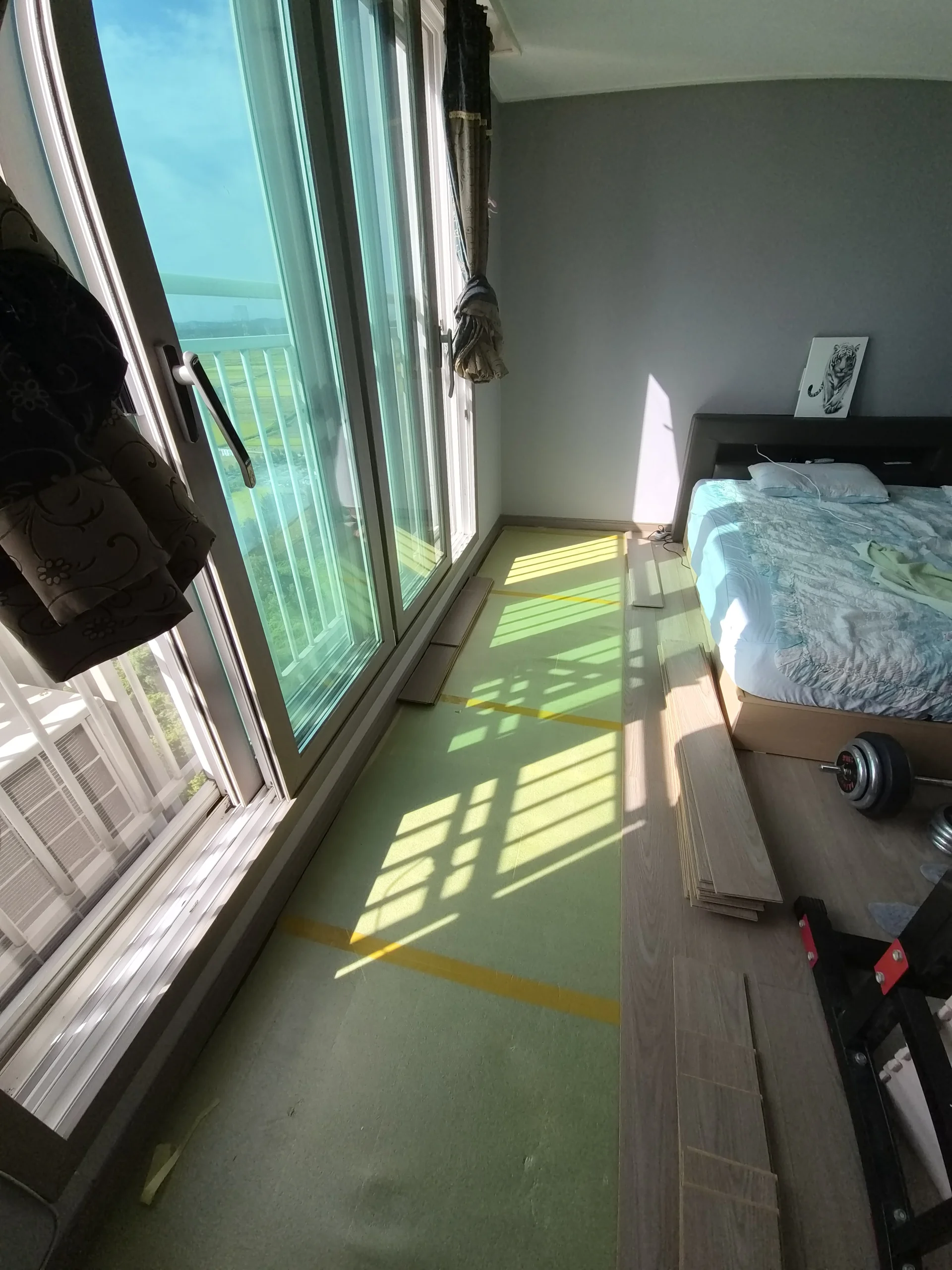 남양주 강화마루 물손상 부분교체 시공 사진 2 - 집사고 전국 생활 설치·수리