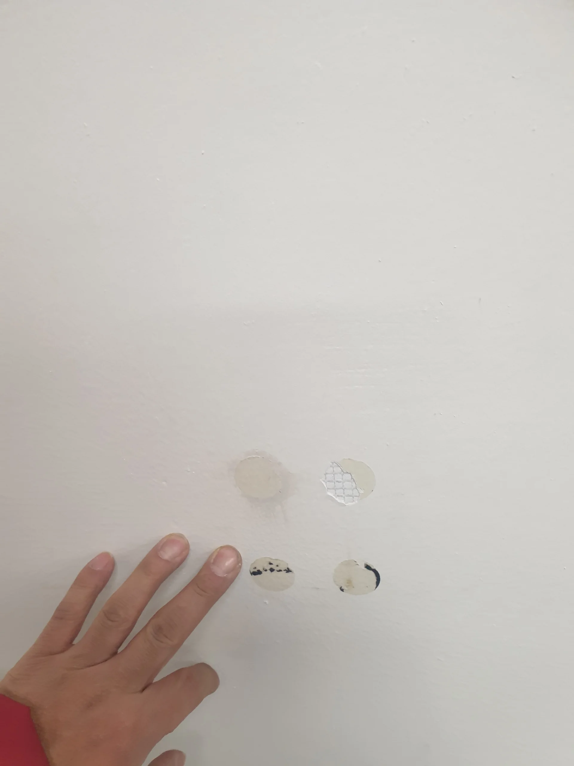 마루보수 전 파손 부위