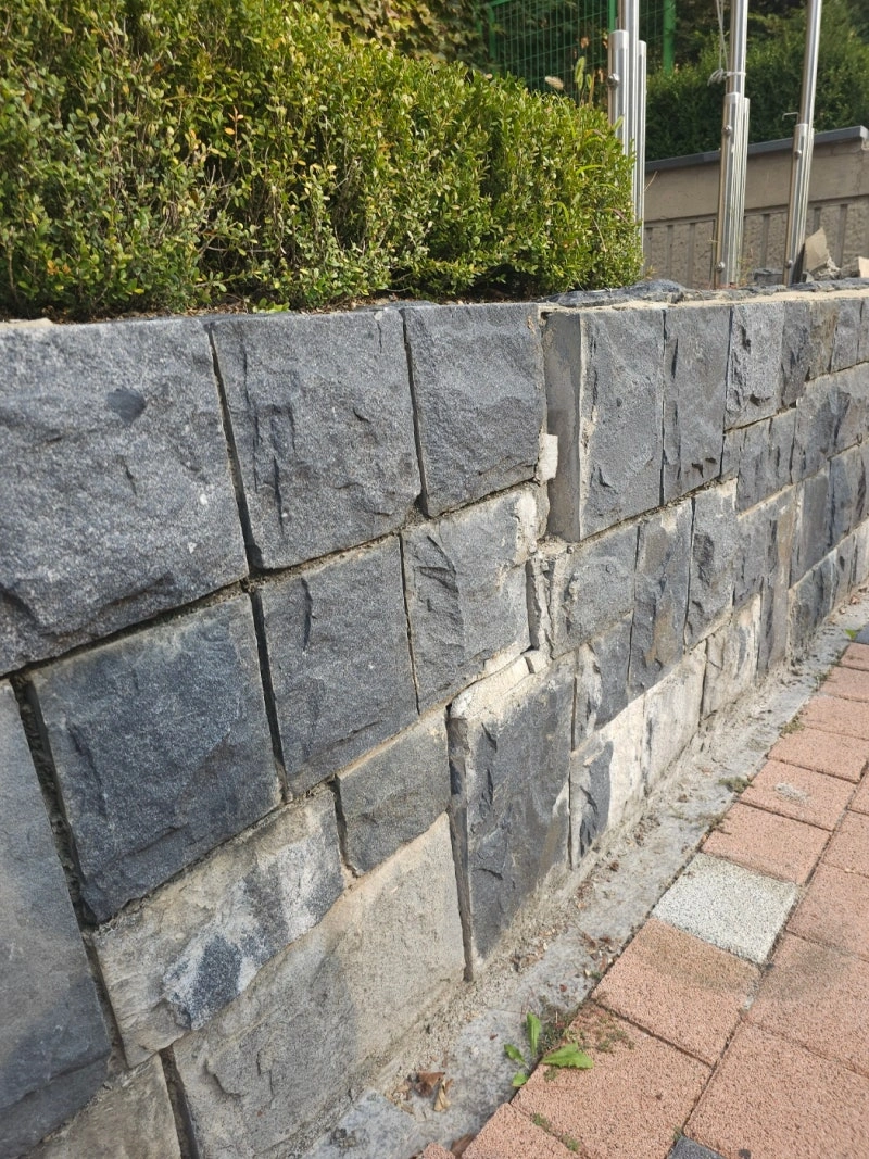 연수구 화강석 보수 현장