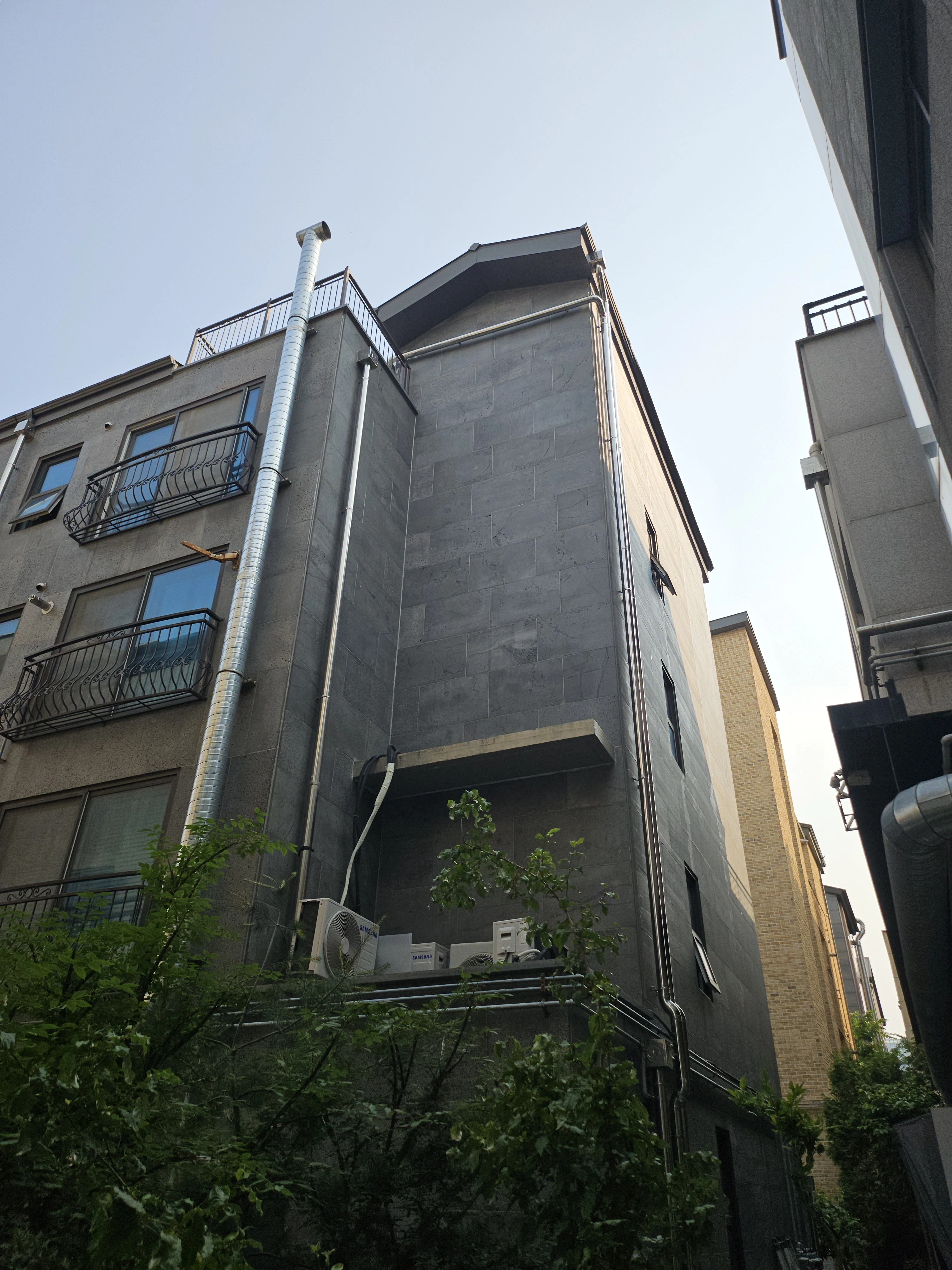 영통 건물 노후 우수관 교체