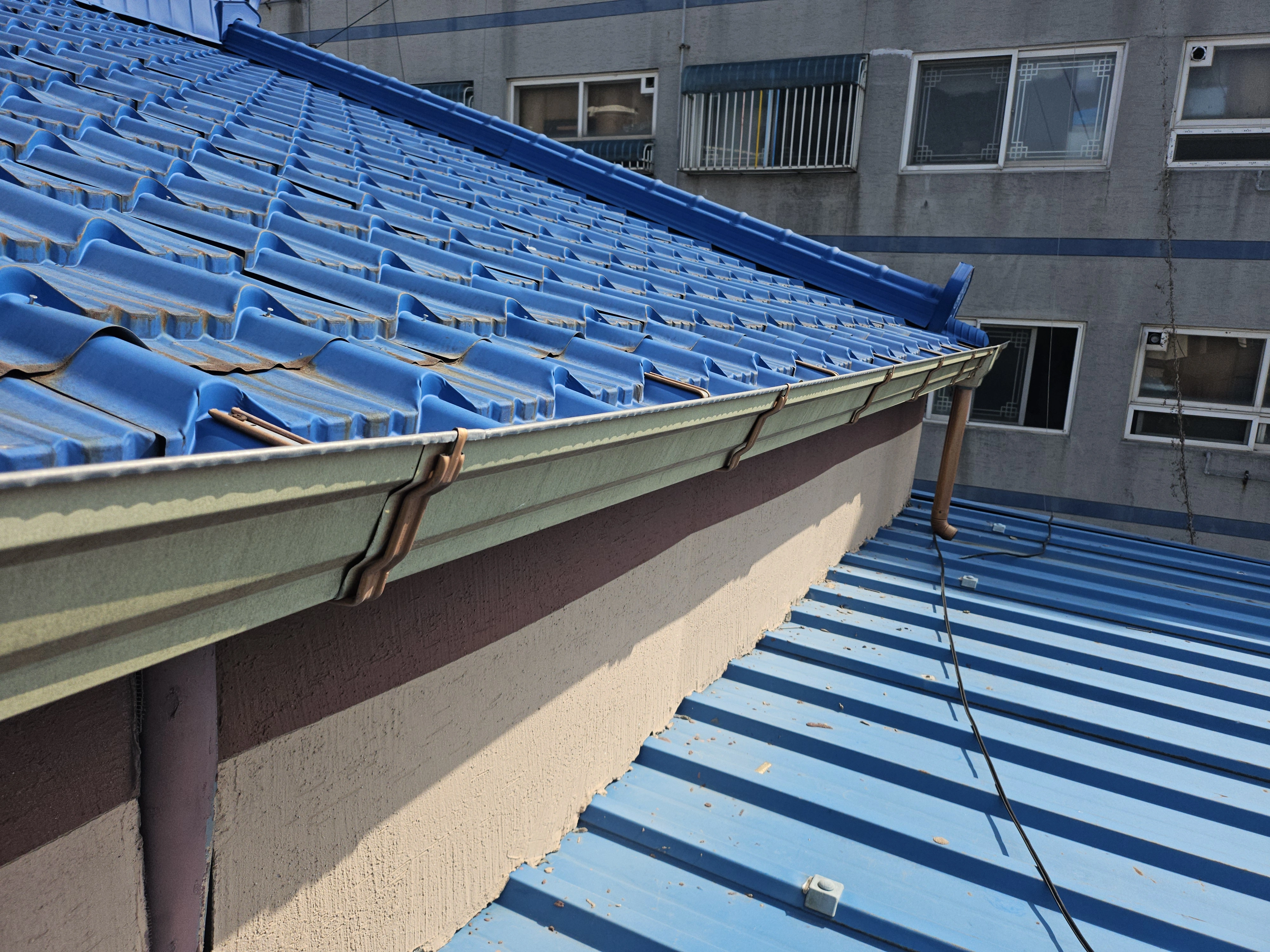 물받이누수 사례6