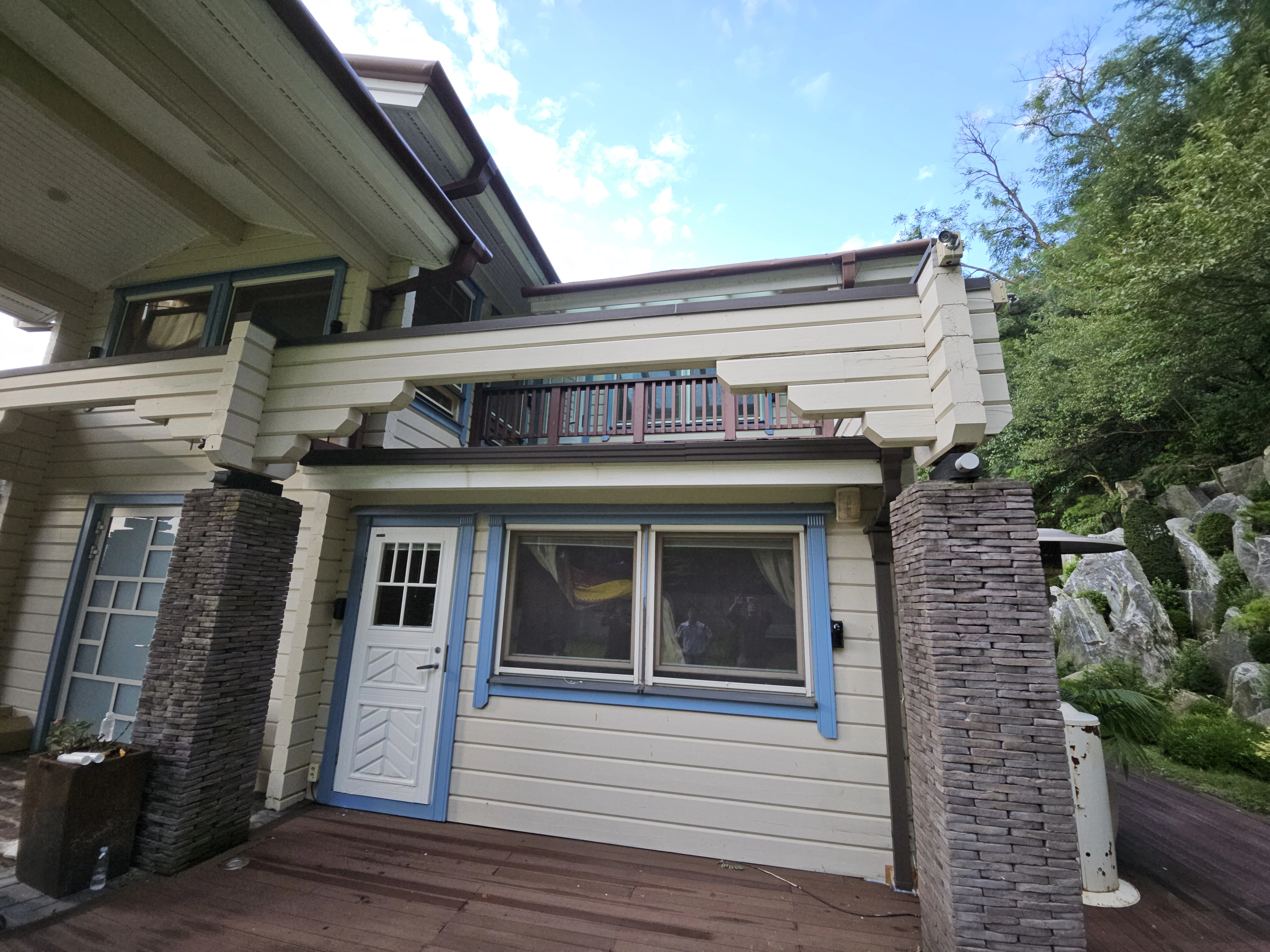 물받이교체 완료 현장