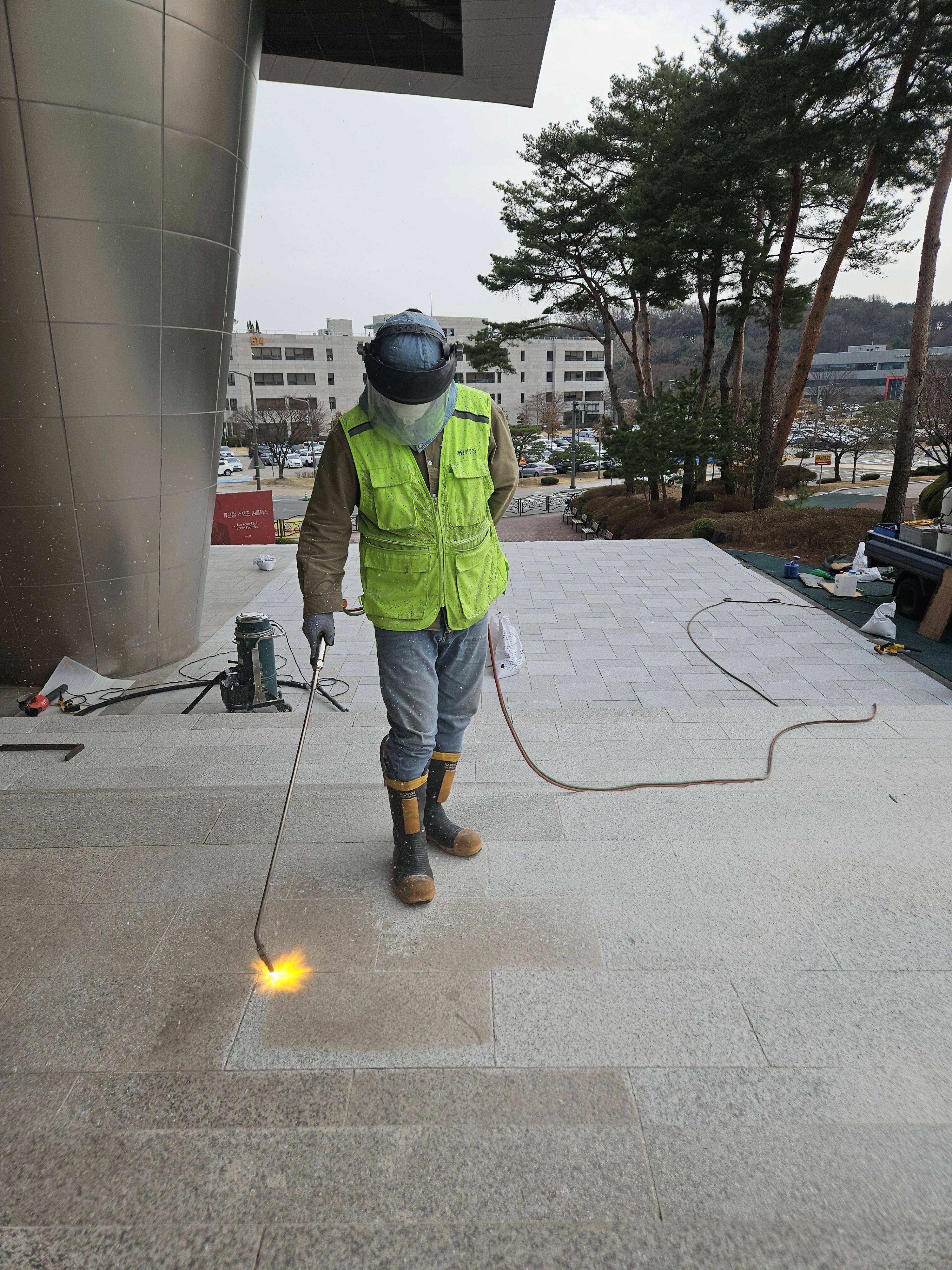 화강석미끄럼방지 시공사례 3