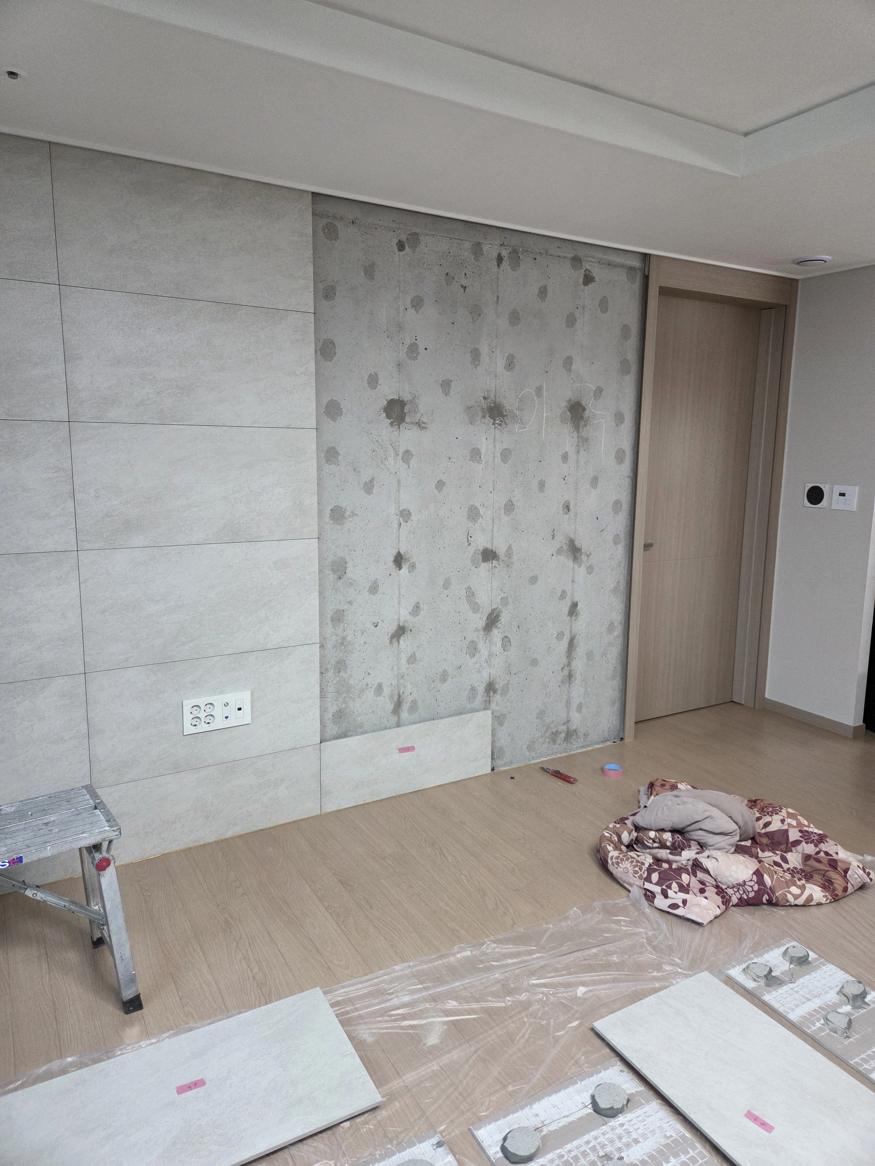 서울 타일부분교체 현장